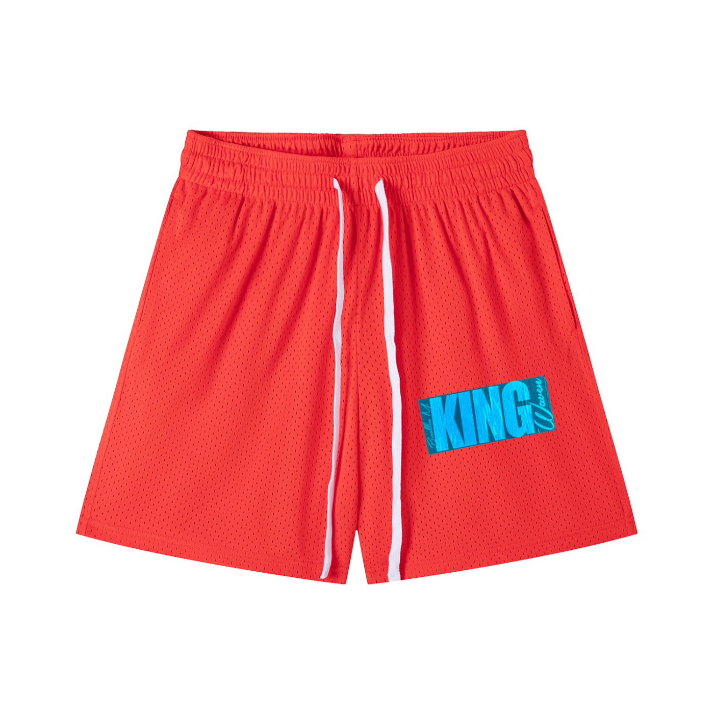 WAVE KING Mesh Drawstring Shorts