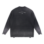 "Vipers" Ripped Crewneck sweater