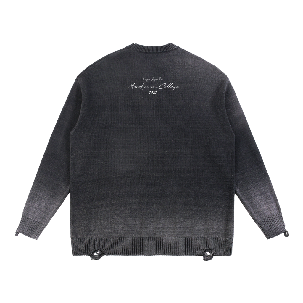 "Vipers" Ripped Crewneck sweater