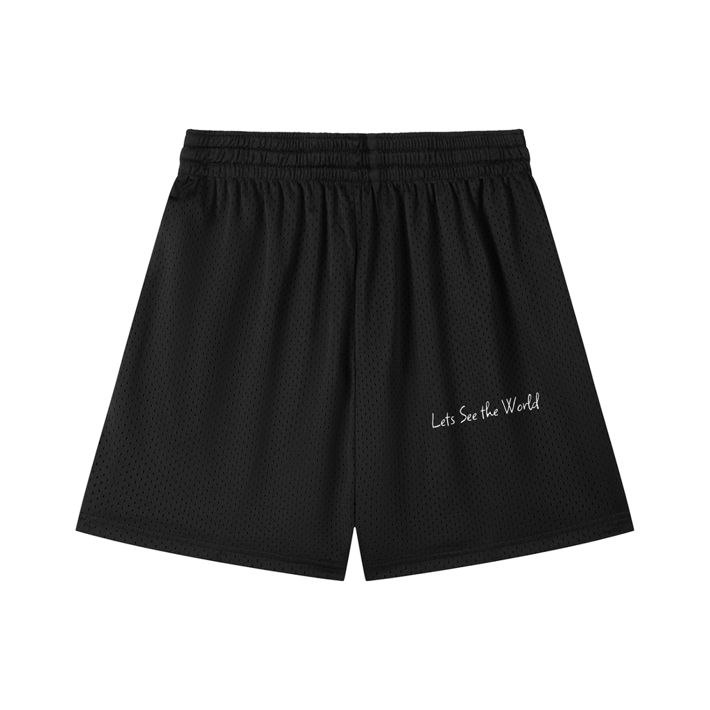 WAVE KING Mesh Drawstring Shorts
