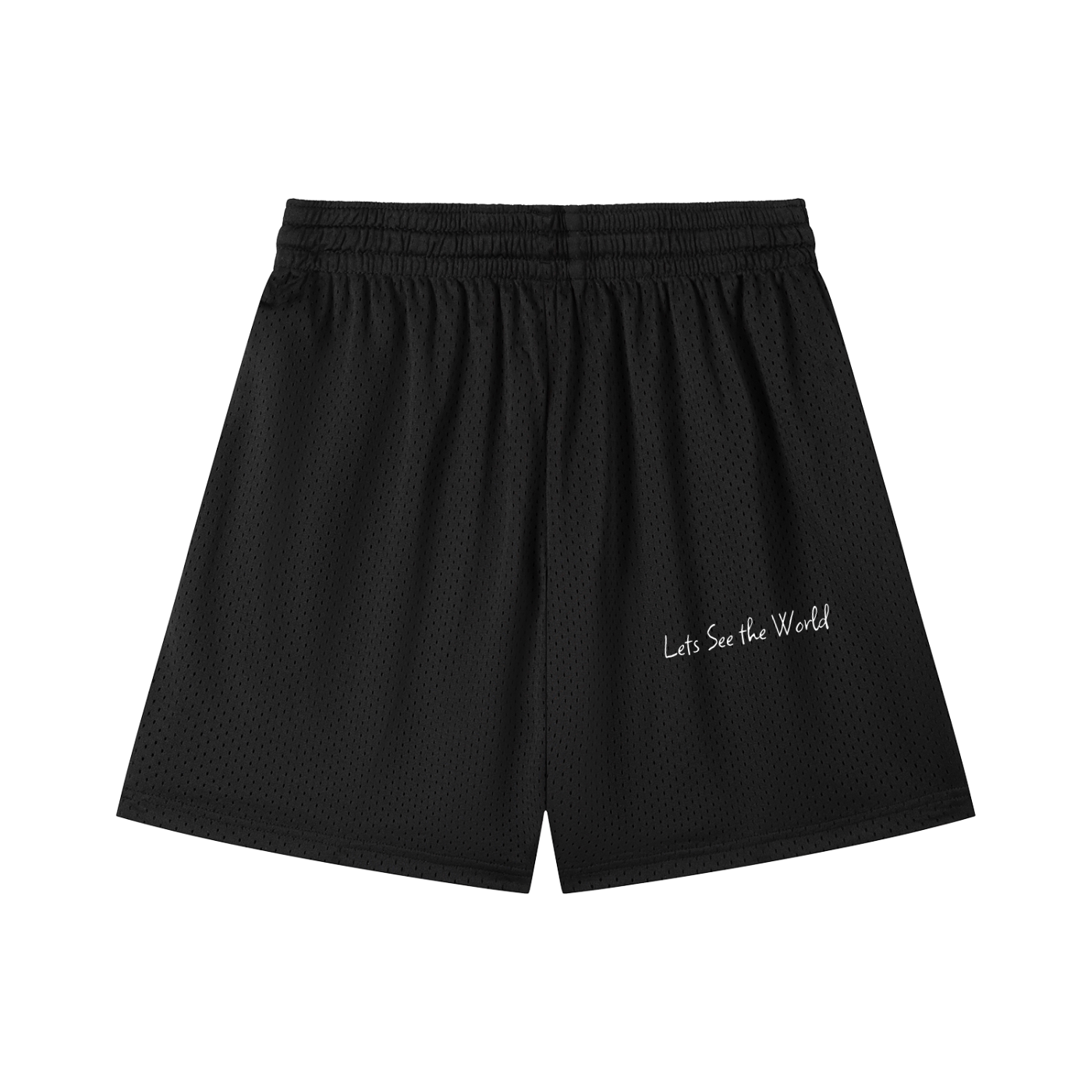 WAVE KING Mesh Drawstring Shorts