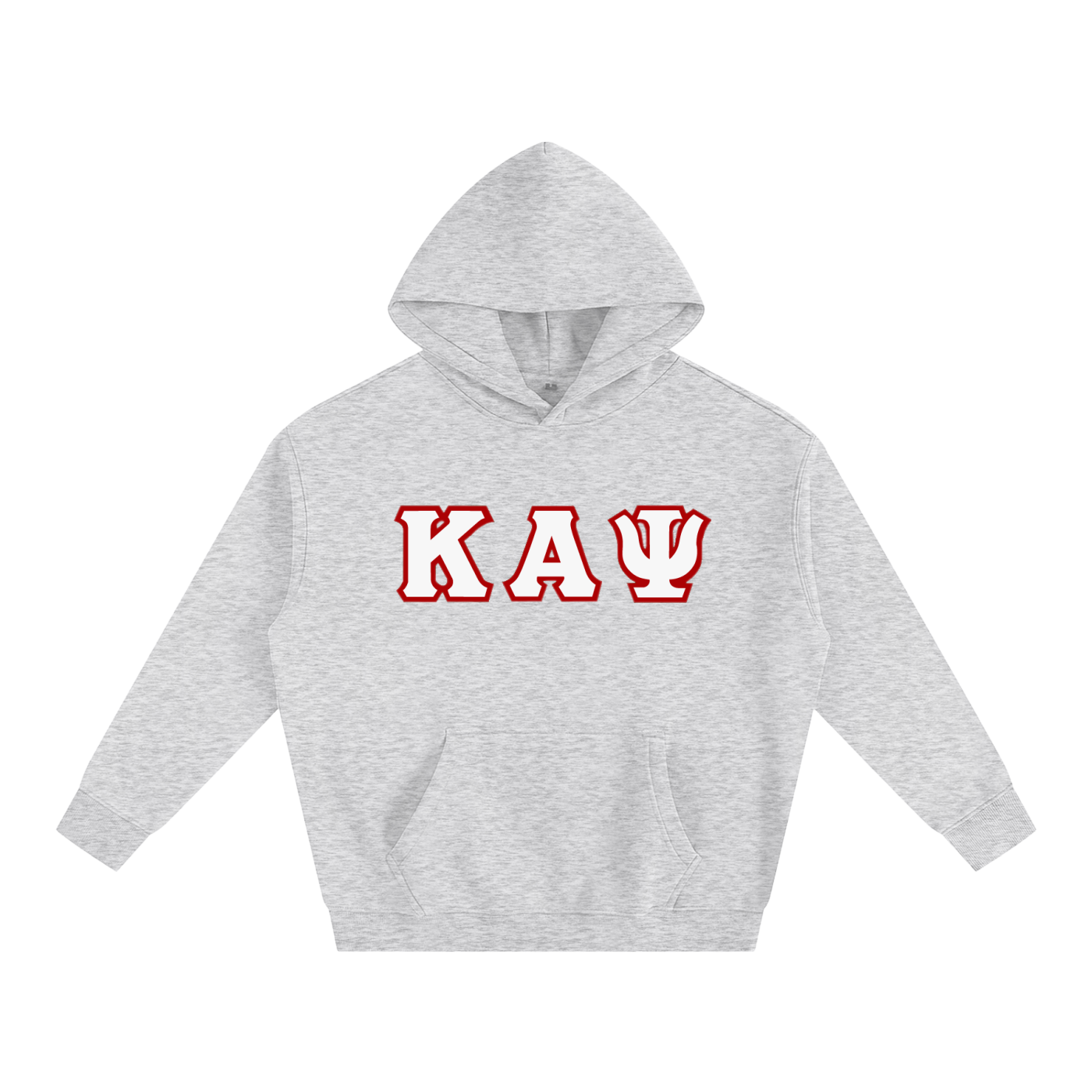 BANNED Lettered Oversize Fleeced Hoodie