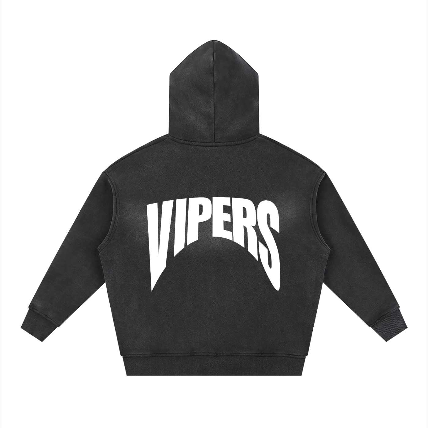 1921 Sunfade Two-way Zipper Boxy Fleece Hoodie