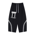 Unisex Wide Leg Piping Sweatpants