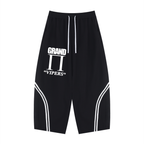 Unisex Wide Leg Piping Sweatpants