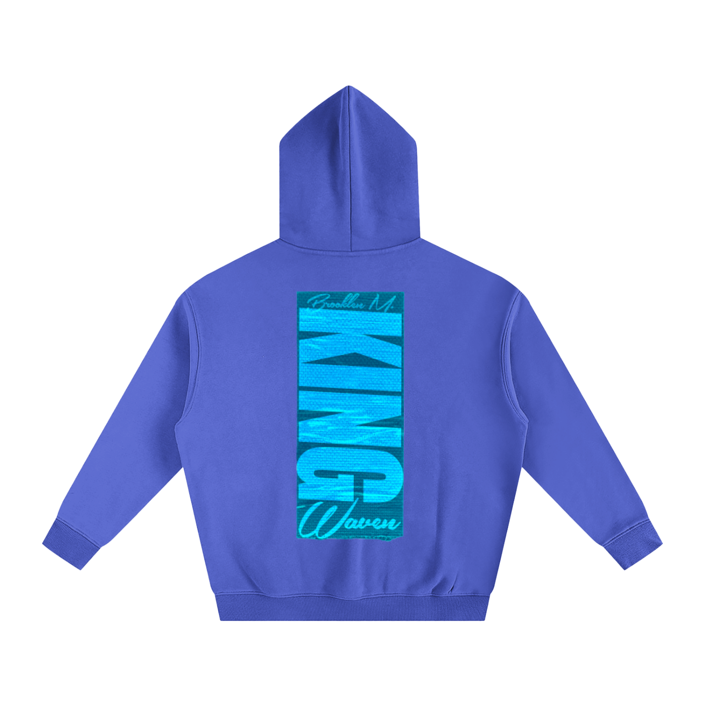 WAVE KING Oversize Fleeced Hoodie