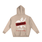 BANNED Lettered Oversize Fleeced Hoodie