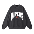 VIPERS Snow Washed Oversized Sweatshirt
