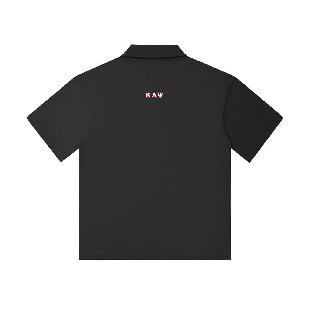 10 Year Logo Drop Shoulder Short-Sleeve Polo