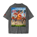 ZIPWORLD Heavyweight Snow Washed T-Shirt