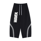 Unisex Wide Leg Piping Sweatpants