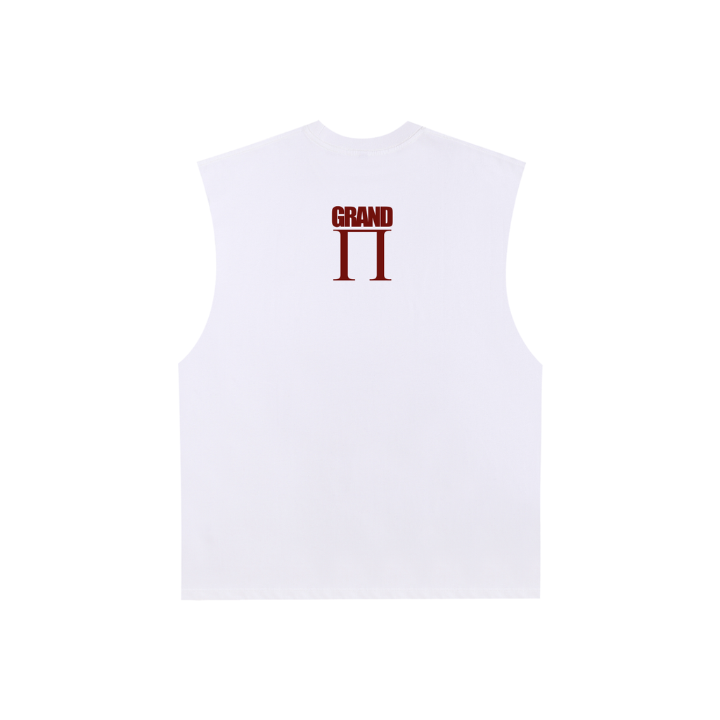 90's Mothership Raw Edge Cotton Tank Top