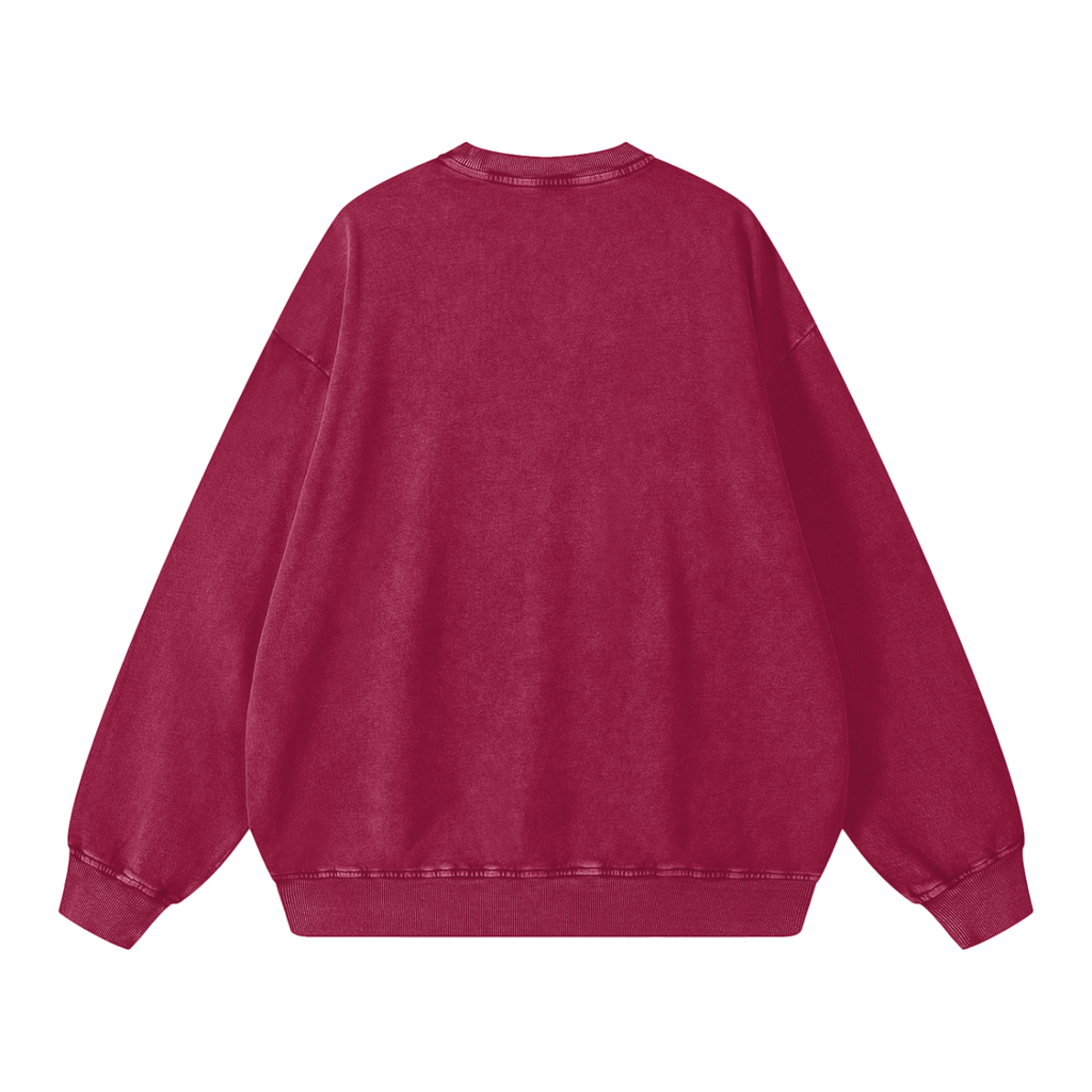 VIPERS Snow Washed Oversized Sweatshirt
