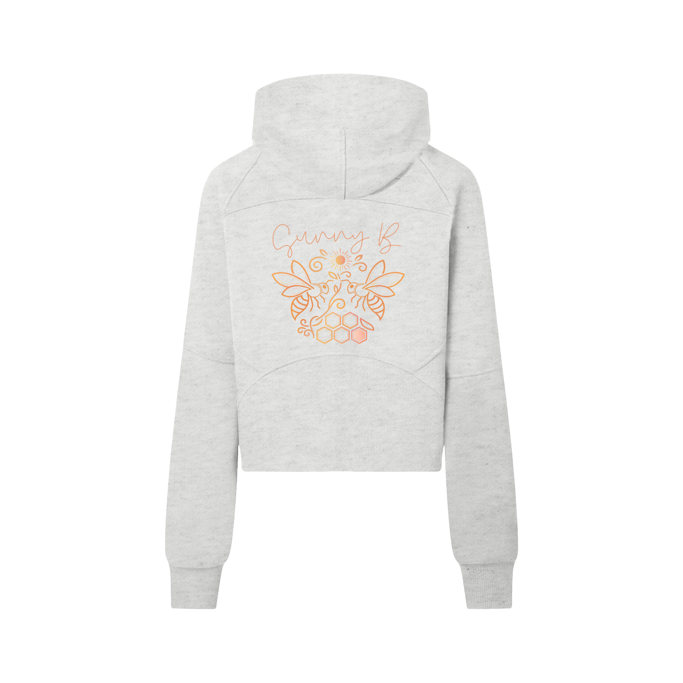 Cropped Half-Zip Hoodie