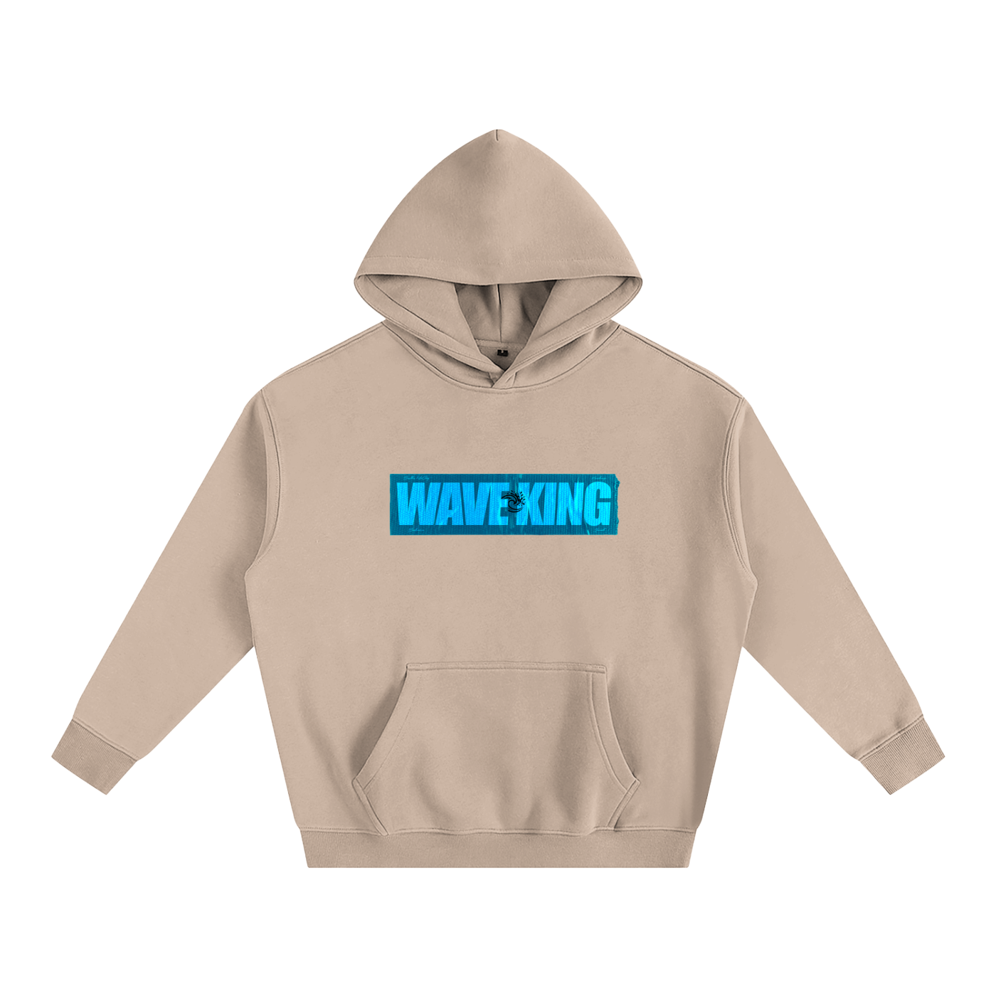 WAVE KING Oversize Fleeced Hoodie