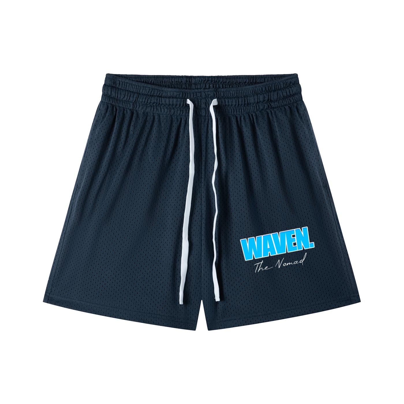 WAVEN. The Nomad Mesh Drawstring Shorts
