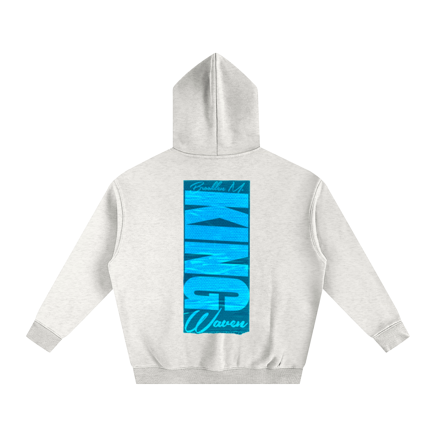 WAVE KING Oversize Fleeced Hoodie