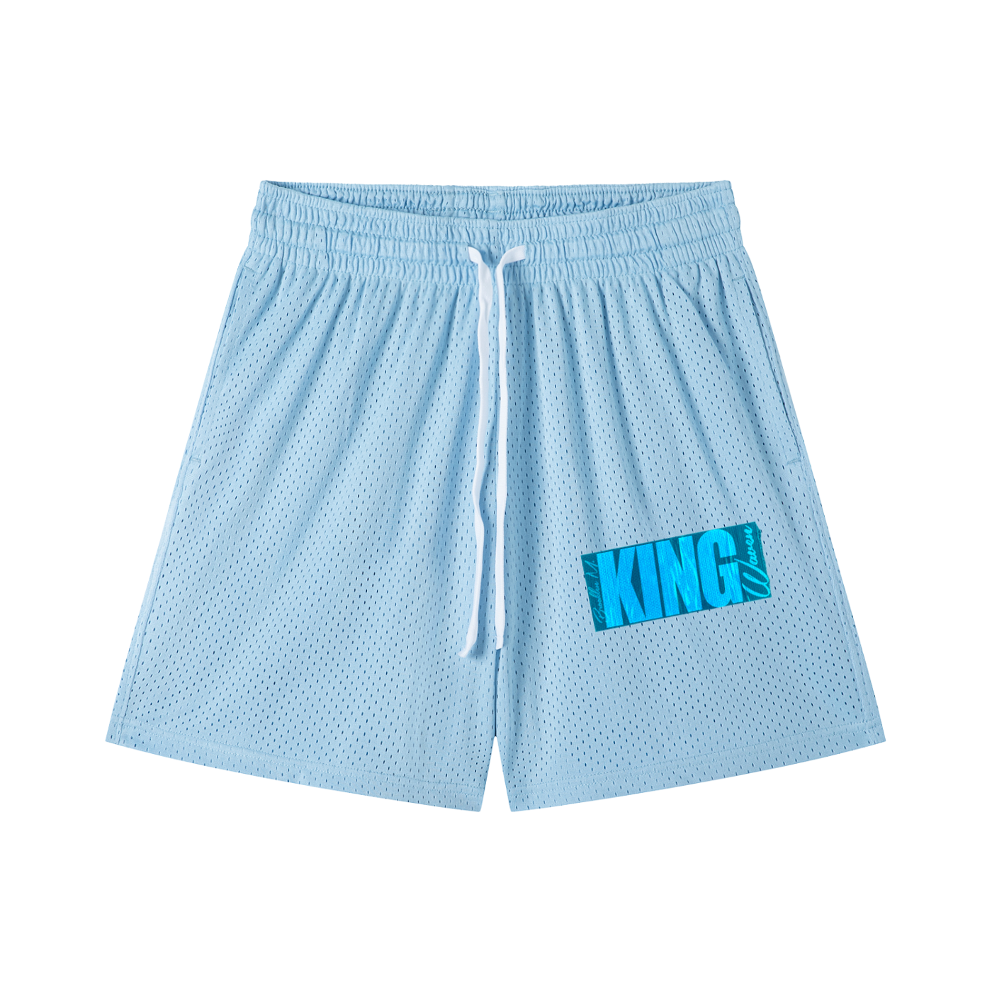 WAVE KING Mesh Drawstring Shorts