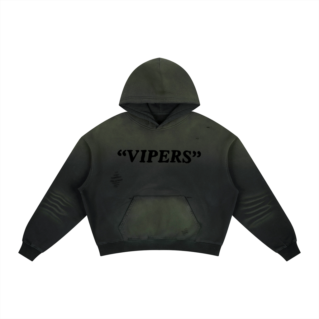 VENOM Viper Sunfade Fleece Hoodie (Boxy)