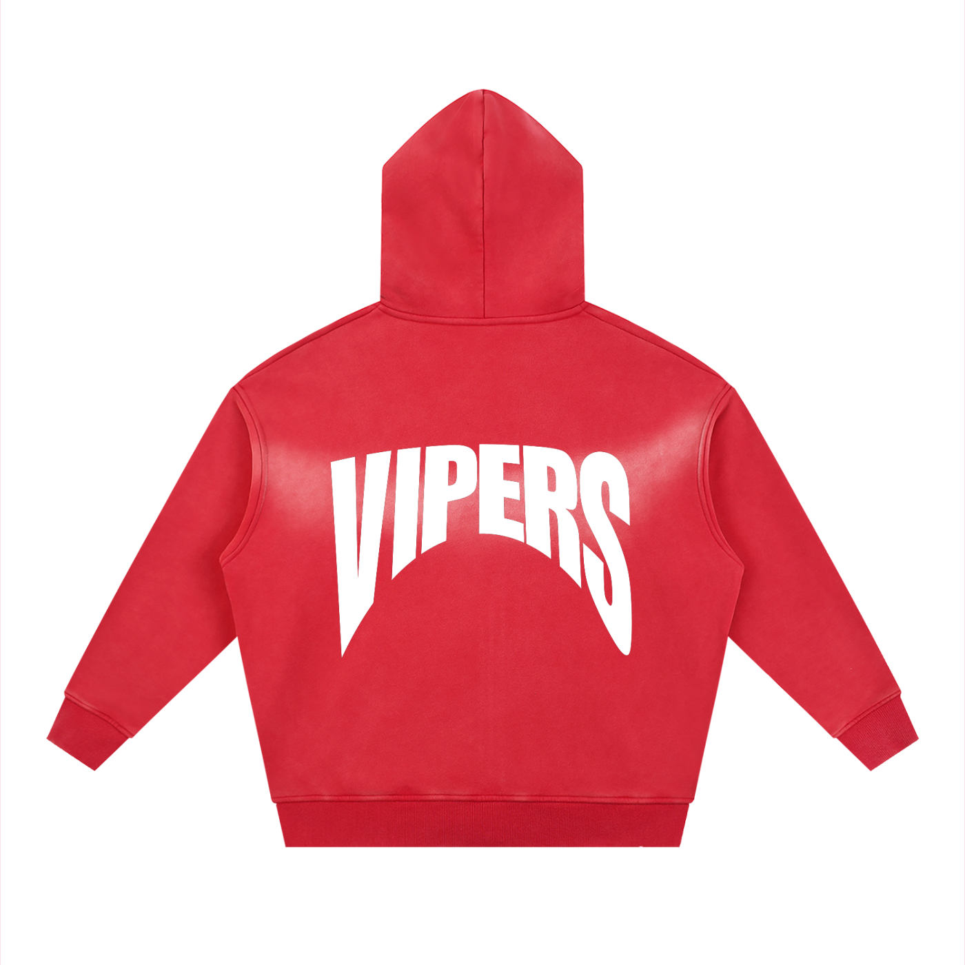 1921 Sunfade Two-way Zipper Boxy Fleece Hoodie