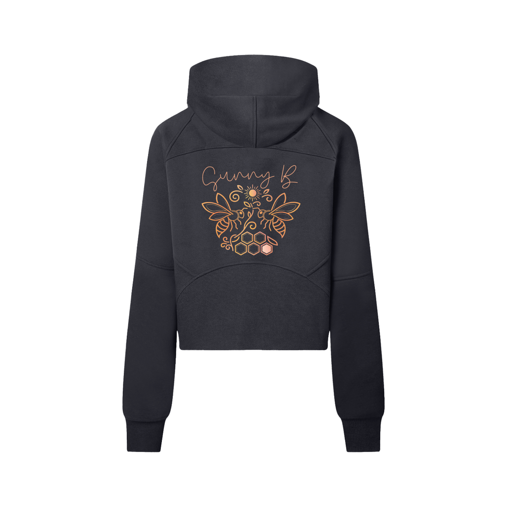 Cropped Half-Zip Hoodie