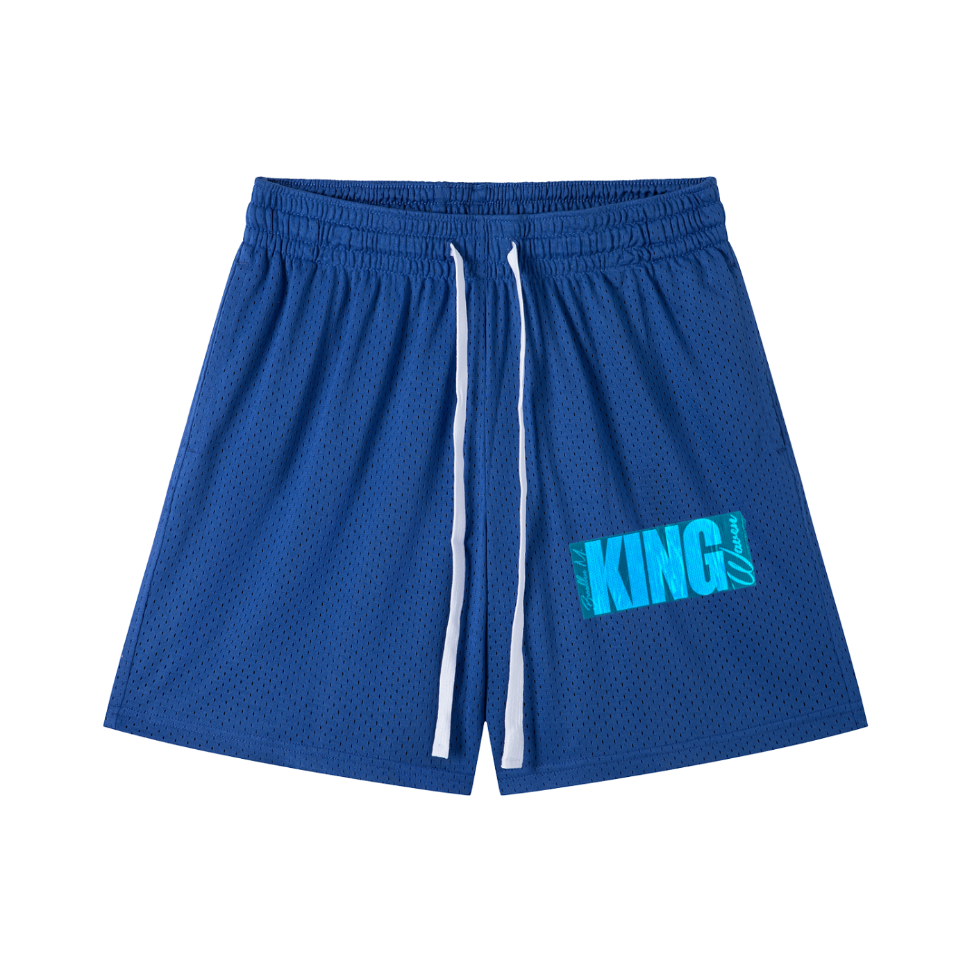 WAVE KING Mesh Drawstring Shorts