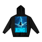 "KING HOODIE"Oversize Fleeced Hoodie