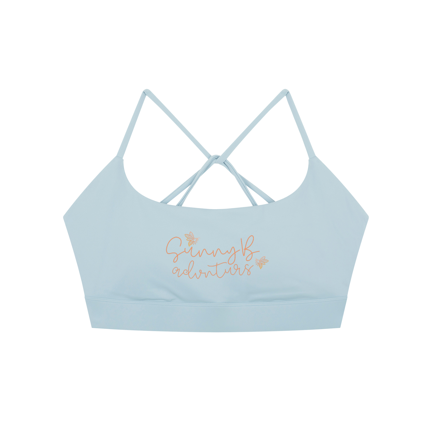 Advntures Strappy Criss Cross Yoga Sports Bra