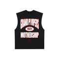90's Mothership Raw Edge Cotton Tank Top
