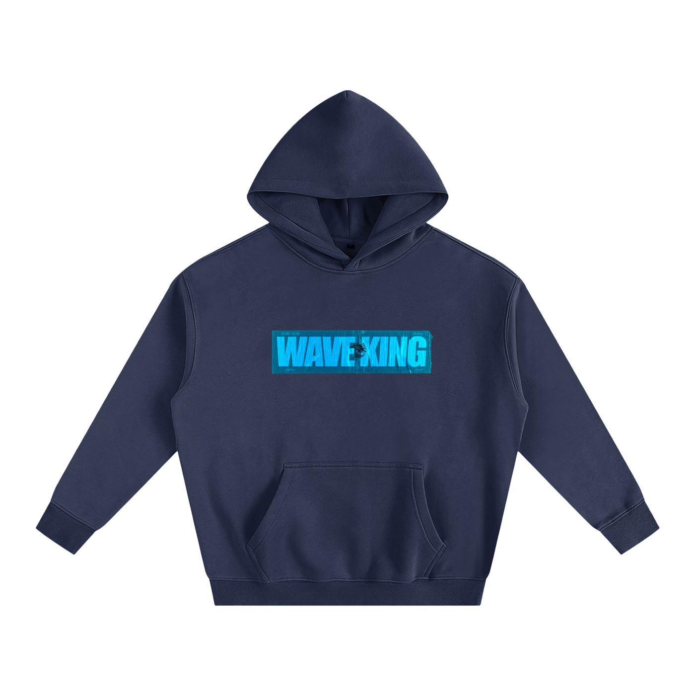 WAVE KING Oversize Fleeced Hoodie