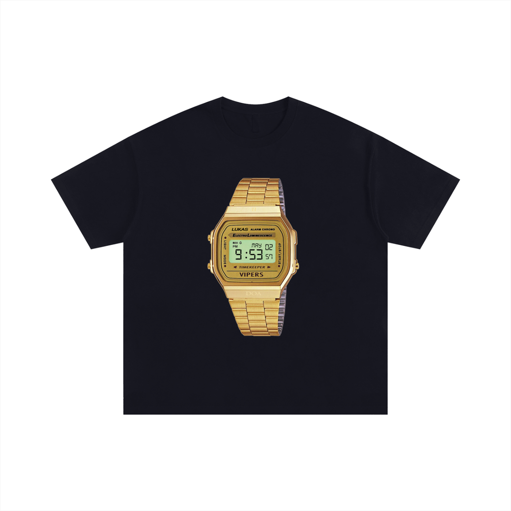 DOA Timekeeper Oversized Cotton T-Shirt