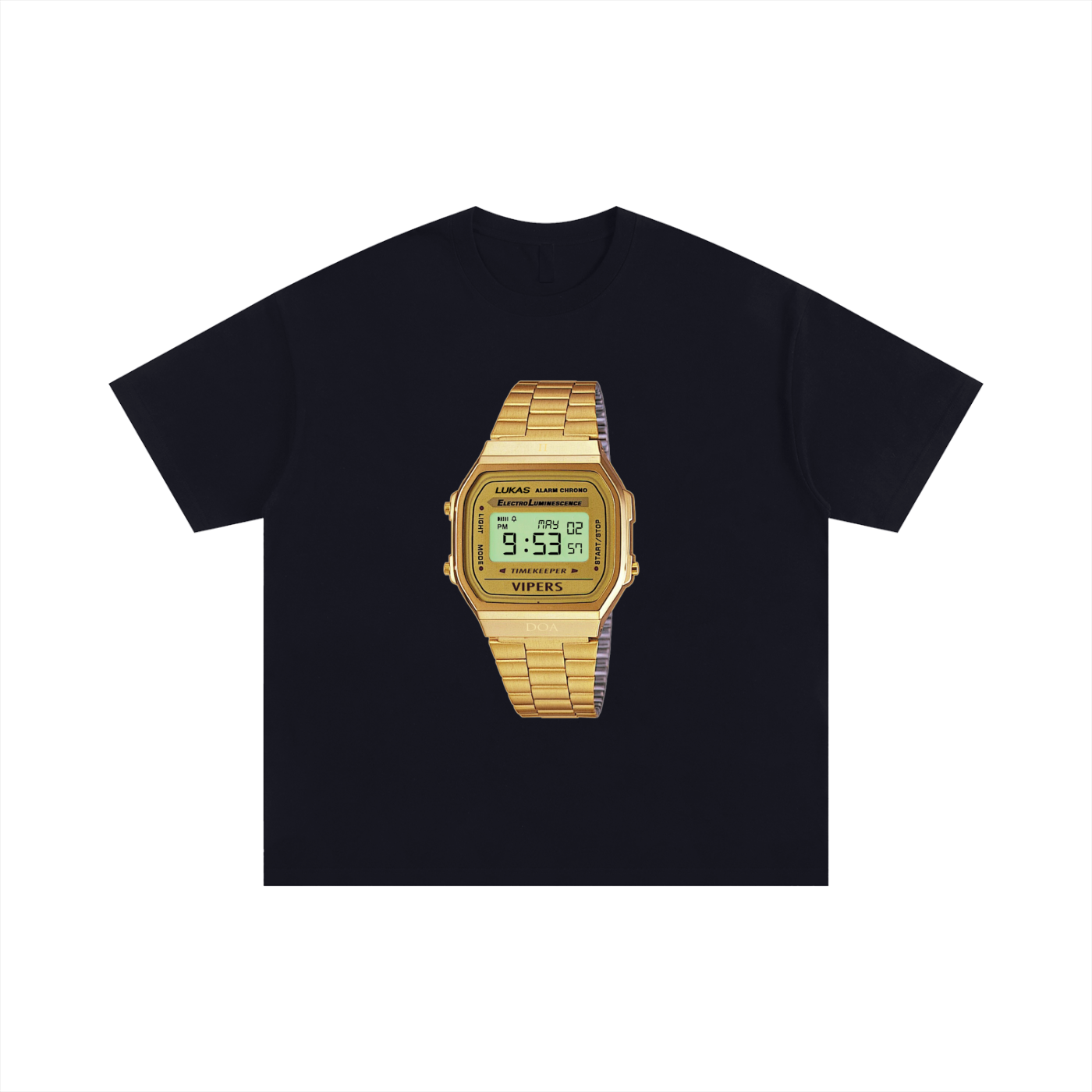 DOA Timekeeper Oversized Cotton T-Shirt