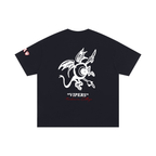 ViperSZN Tape Oversized Cotton T-Shirt (Black)