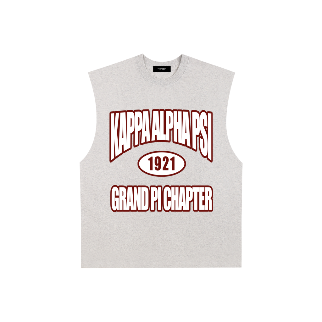 90's KAPsi Raw Edge Cotton Tank Top