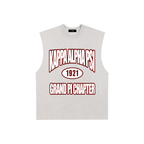 90's KAPsi Raw Edge Cotton Tank Top