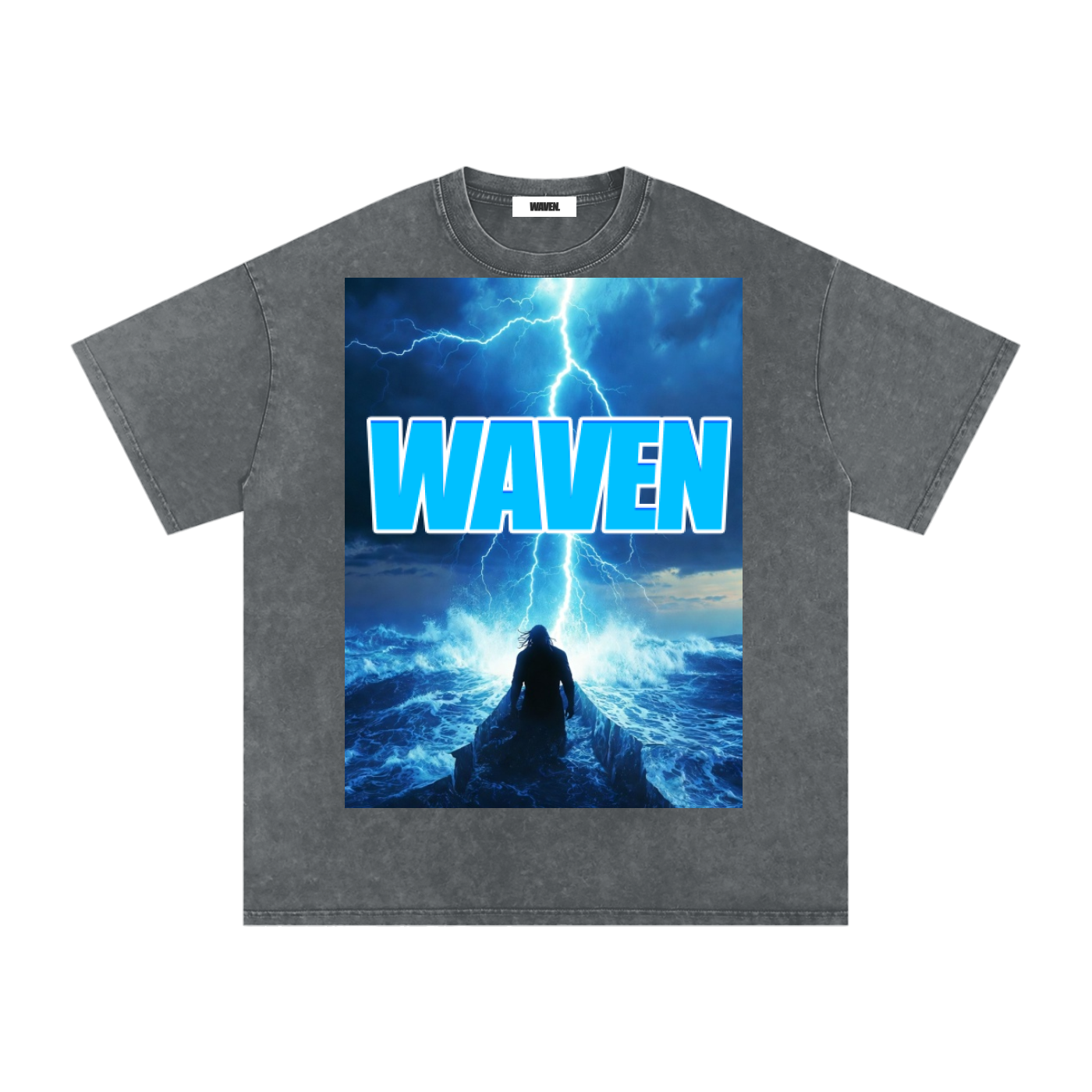 "Steadfast" OG (Snow Washed) Oversized Cotton T-Shirt