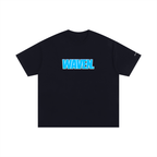 Can't Swim Yet Oversized Cotton T-Shirt (Black)