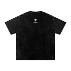 Sakrifice Graphic Tee (Snow Washed) Oversized Cotton T-Shirt