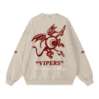Grand Pi Oversized Sweatshirt (Apricot Snow Washed)