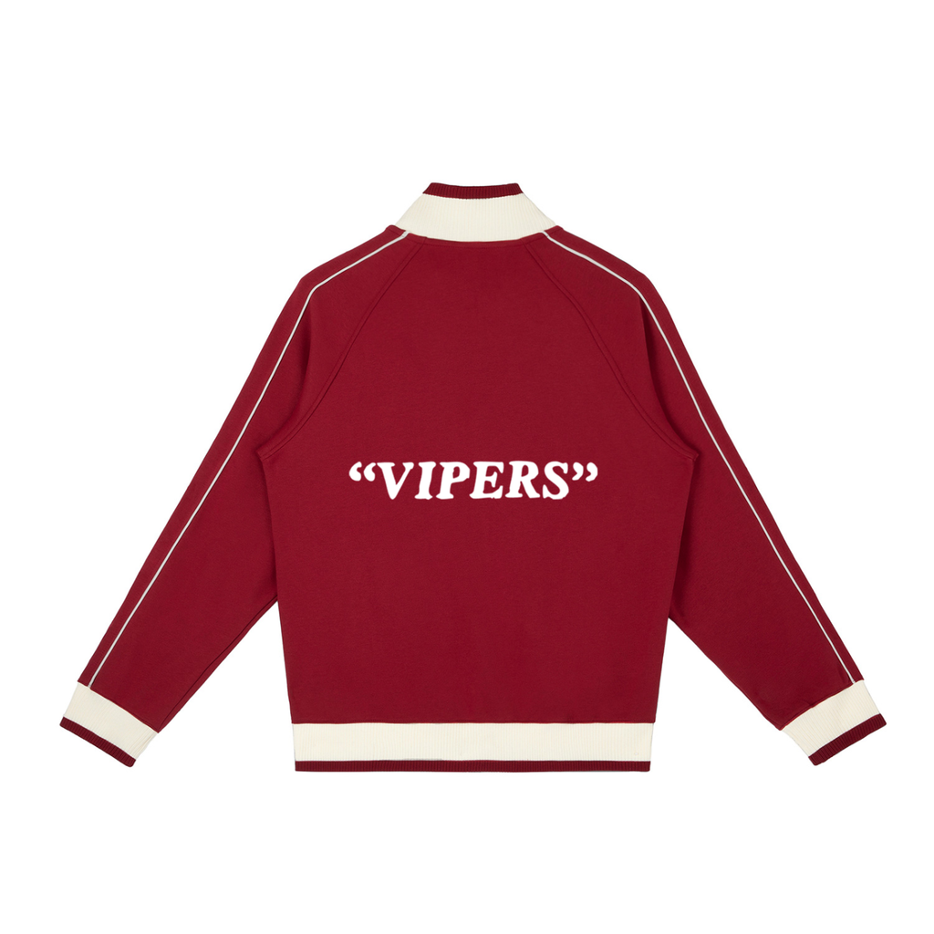 "Vipers" Track Jacket - Raglan Sleeve Zip