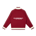 "Vipers" Track Jacket - Raglan Sleeve Zip