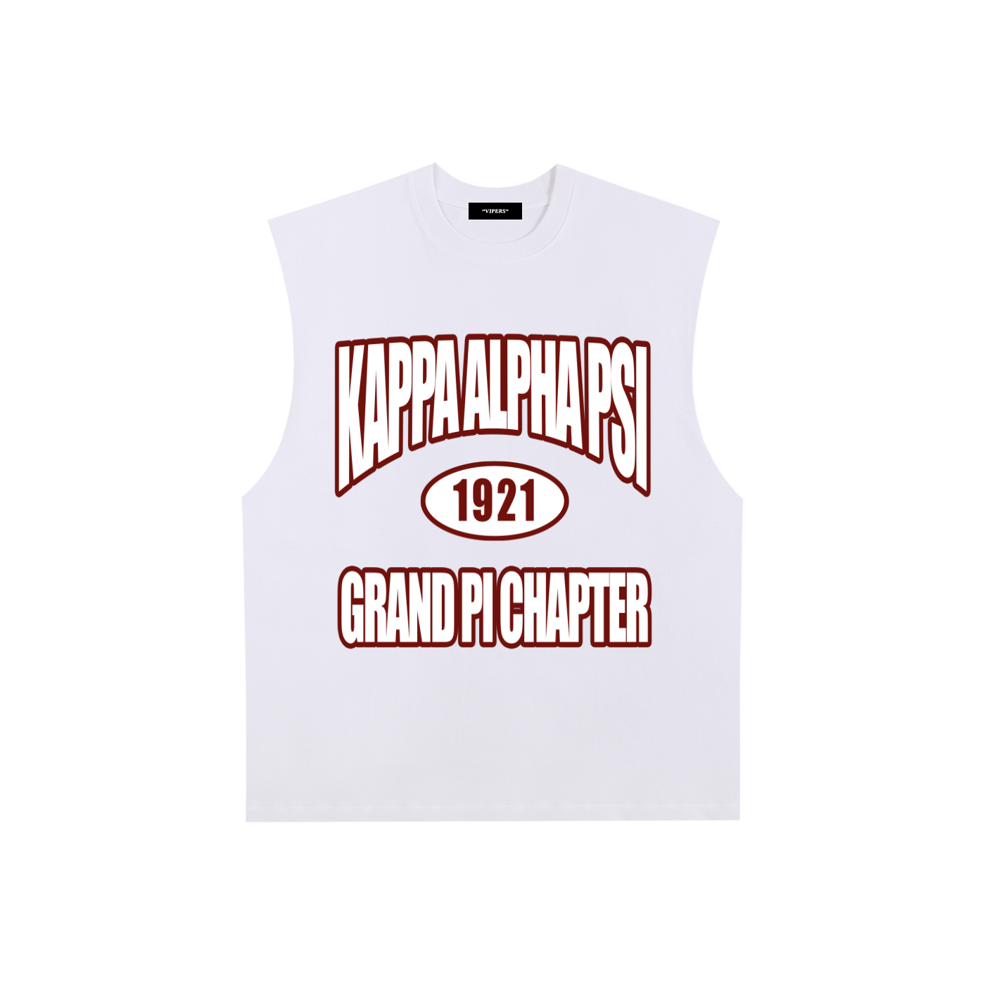 90's KAPsi Raw Edge Cotton Tank Top