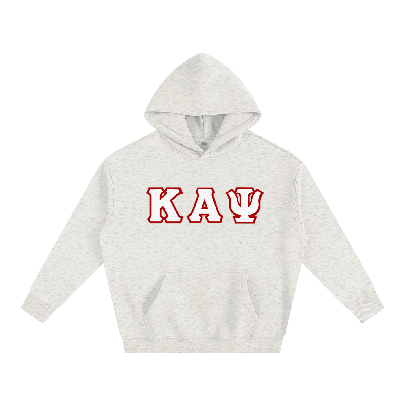 BANNED Lettered Oversize Fleeced Hoodie