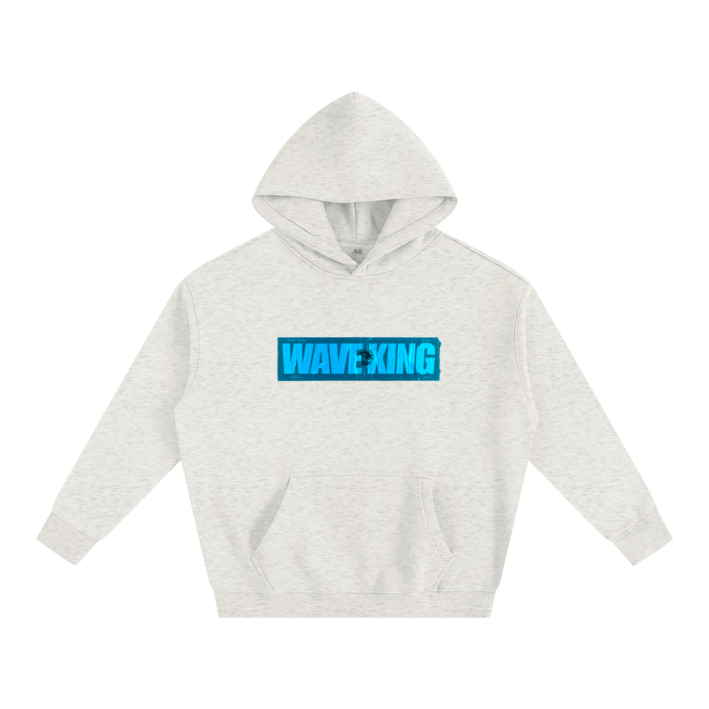 WAVE KING Oversize Fleeced Hoodie