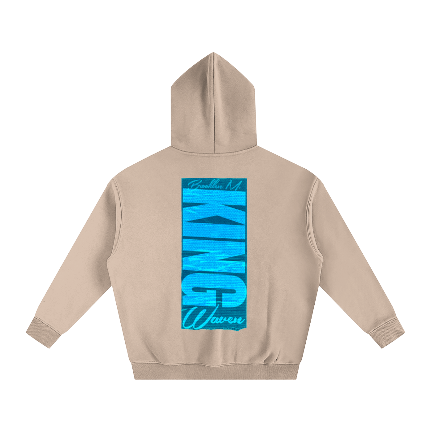 WAVE KING Oversize Fleeced Hoodie