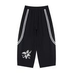 Unisex Wide Leg Piping Sweatpants