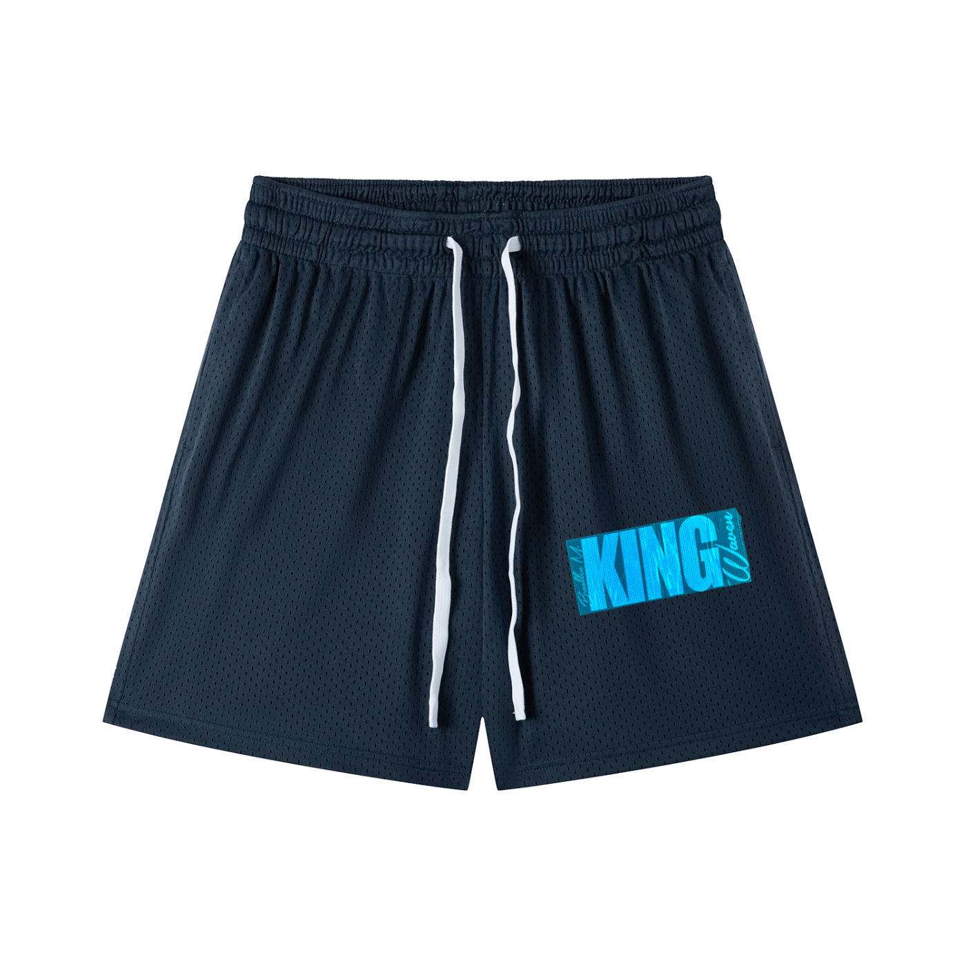 WAVE KING Mesh Drawstring Shorts