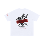 BANNED VIPERSZN Oversized Cotton T-Shirt (White)