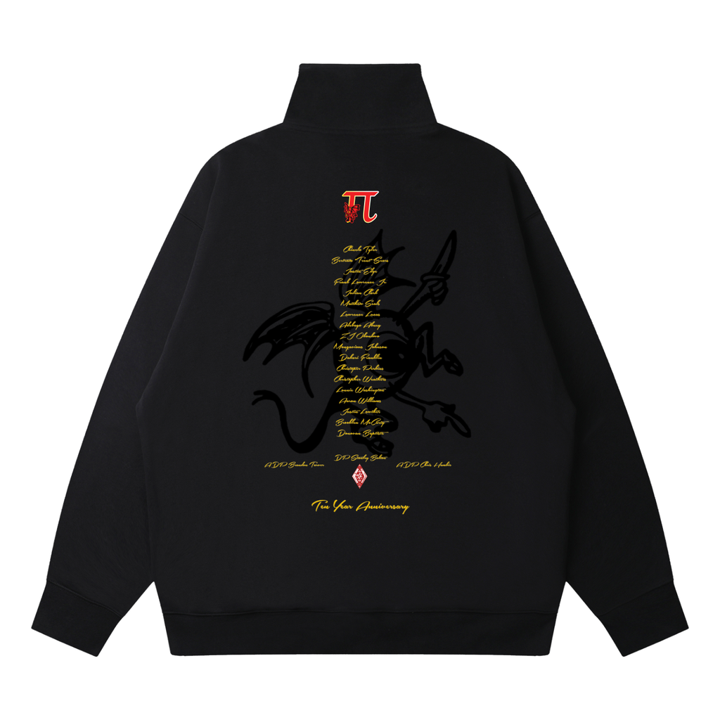10 Year DOA Quarter-Zip Drop Shoulder Sweatshirt
