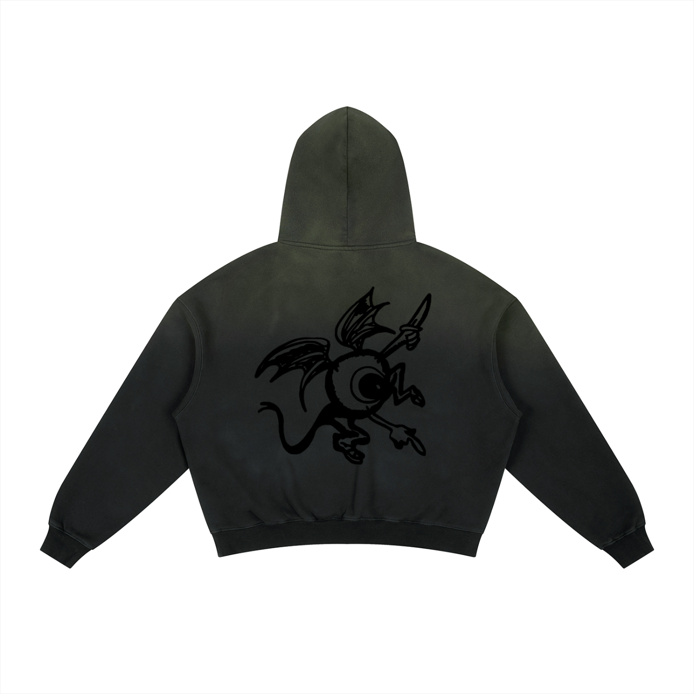 VENOM Viper Sunfade Fleece Hoodie (Boxy)